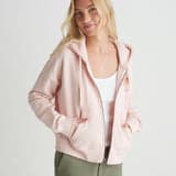 Shell Yeah Crop Zip Hoodie