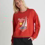 Leisure Club Boxy Crew Sweatshirt